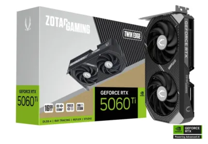 SVGA Zotac RTX 5060-Ti Twin Edge 16GB GDDR7, ZT-B50620E-10M