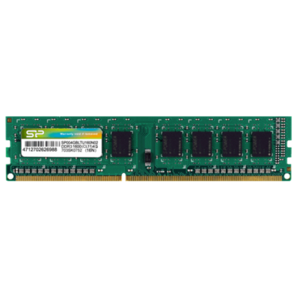 RAM DIMM DDR3 4GB 1600MHz SiliconPower SP004GBLTU160N02