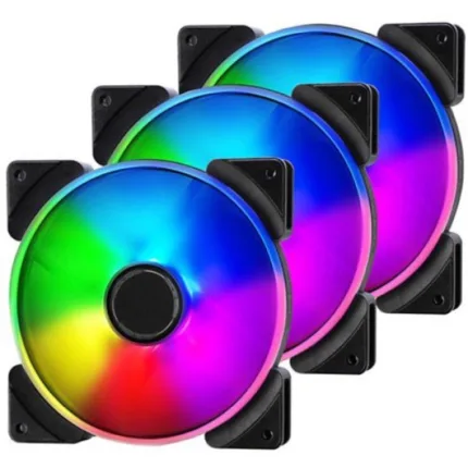 Ventilator  3-Pack Fractal Design Prisma AL-14 ARGB PWM, FD-FAN-PRI-AL14-PWM-3P