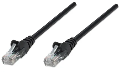 LAN UTP kabl intellinet 320757 Cat5e CCA/Black/2m