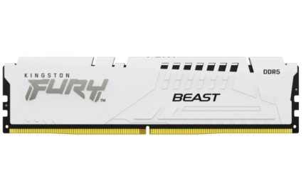 RAM DIMM DDR5 16GB 6000MT/s Kingston Fury Beast KF560C36BWE2A-16 White