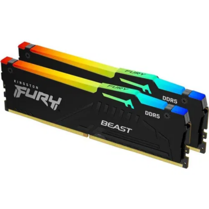 RAM DDR5 16GB (2x8GB) 6000MHz Kingston Fury Beast RGB KF560C36BBEAK2-16