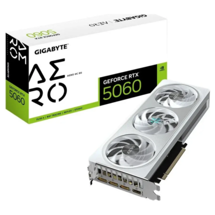SVGA Gigabyte RTX 5060 8GB AERO OC 8GB GDDR7, GV-N5060AERO OC-8GD