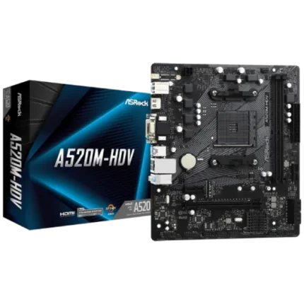 MB AM4 ASRock A520M-HDV 90-MXBE50-A0UAYZÂ Â Â 