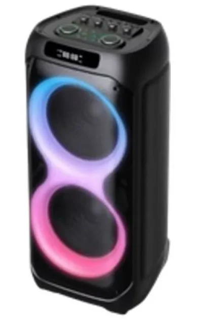 Zvučnik Volkano Motion Dual 10" VK-3903-D10 60W Bluetooth,micro sd crni